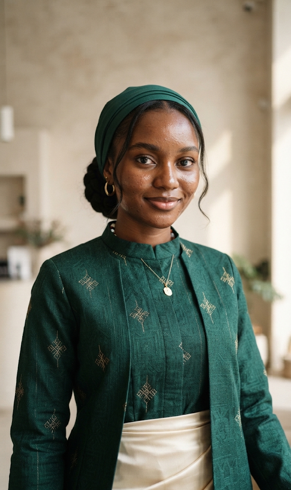 Portrait of Amina O.